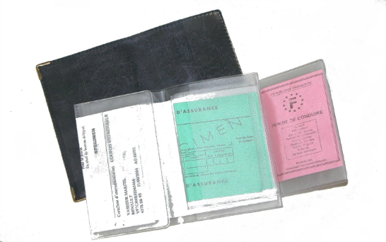 Étui carte grise - 2 volets - MDS